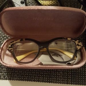 Miu miu eyeglasses